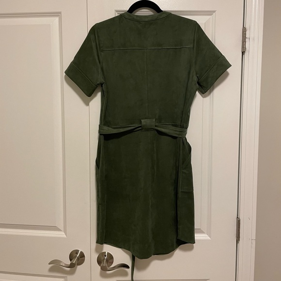 Banana Republic Green Suede Dress - Picture 4 of 6